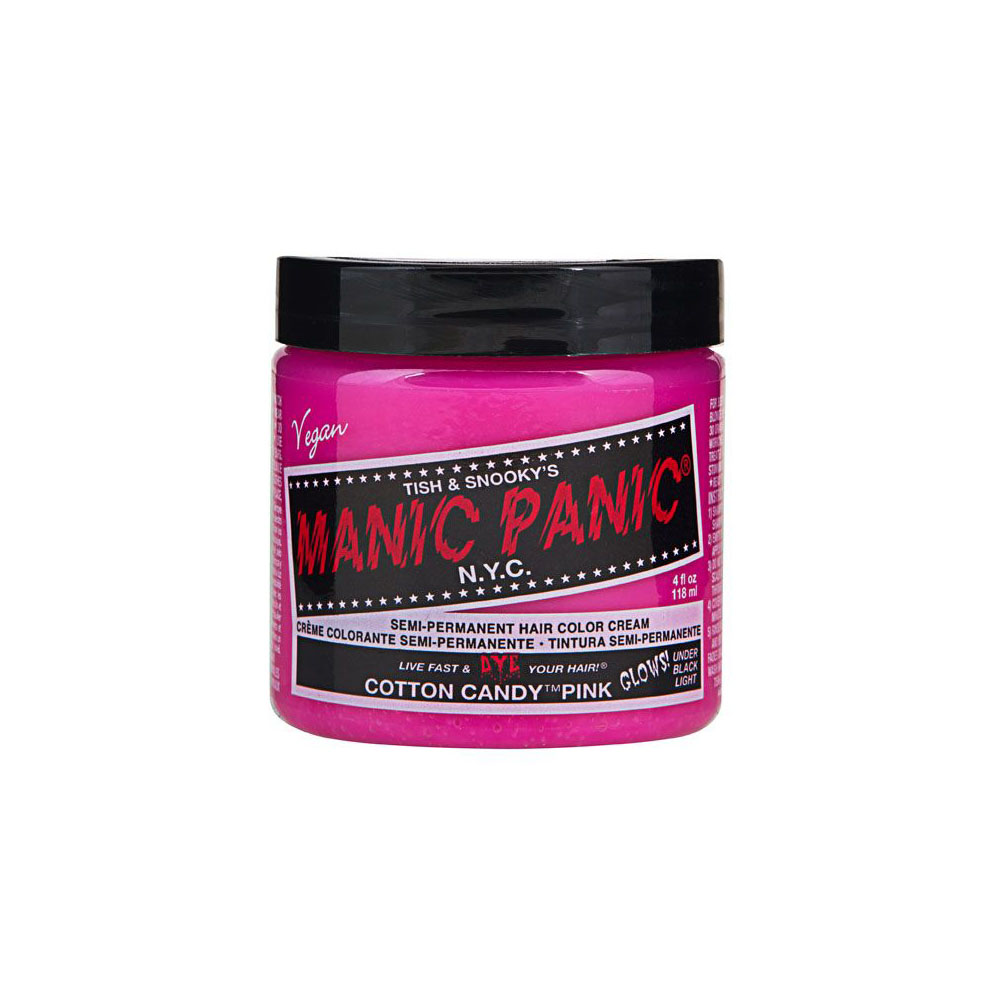 Manic Panic Classic Cotton Candy Pink краска для волос нежно-розовая 118 мл