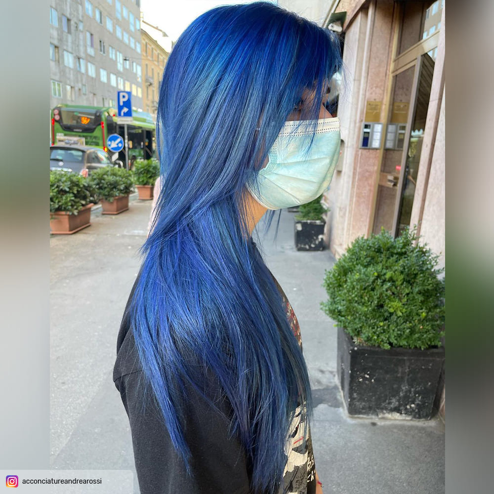 Краска для волос directions midnight blue