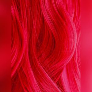 Краска для волос Iroiro 90 Red на волосах