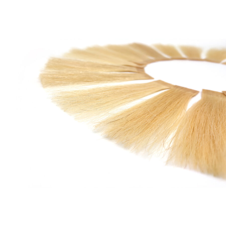 Тест пряди для окрашивания из натуральных волос набор 20 шт