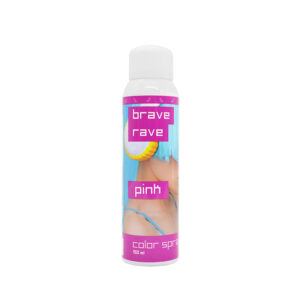 Brave Rave Pink спрей-краска для волос розовая 150 мл