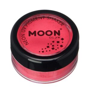 Moon Glow Intense Neon UV Pigment Shakers, Red