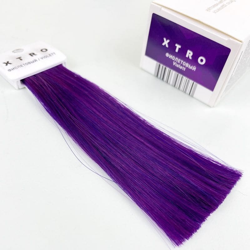 Краска estel xtro фиолетовый на волосах