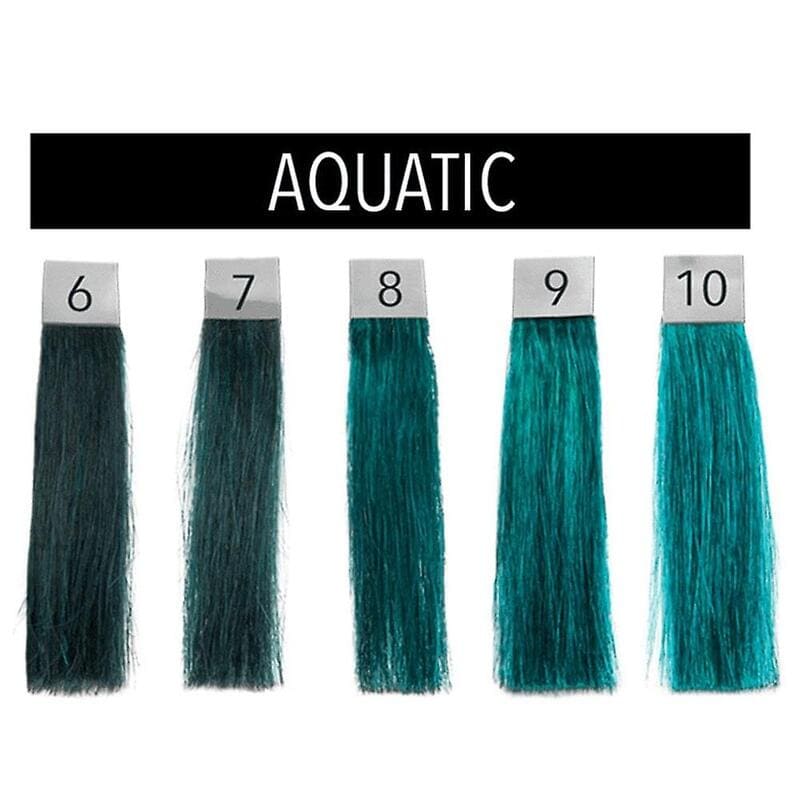 Краска для волос Pulp Riot Aquatic на волосах